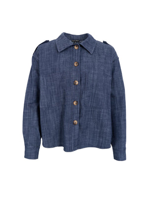 BCBOX shirt jacket - Navy Denim