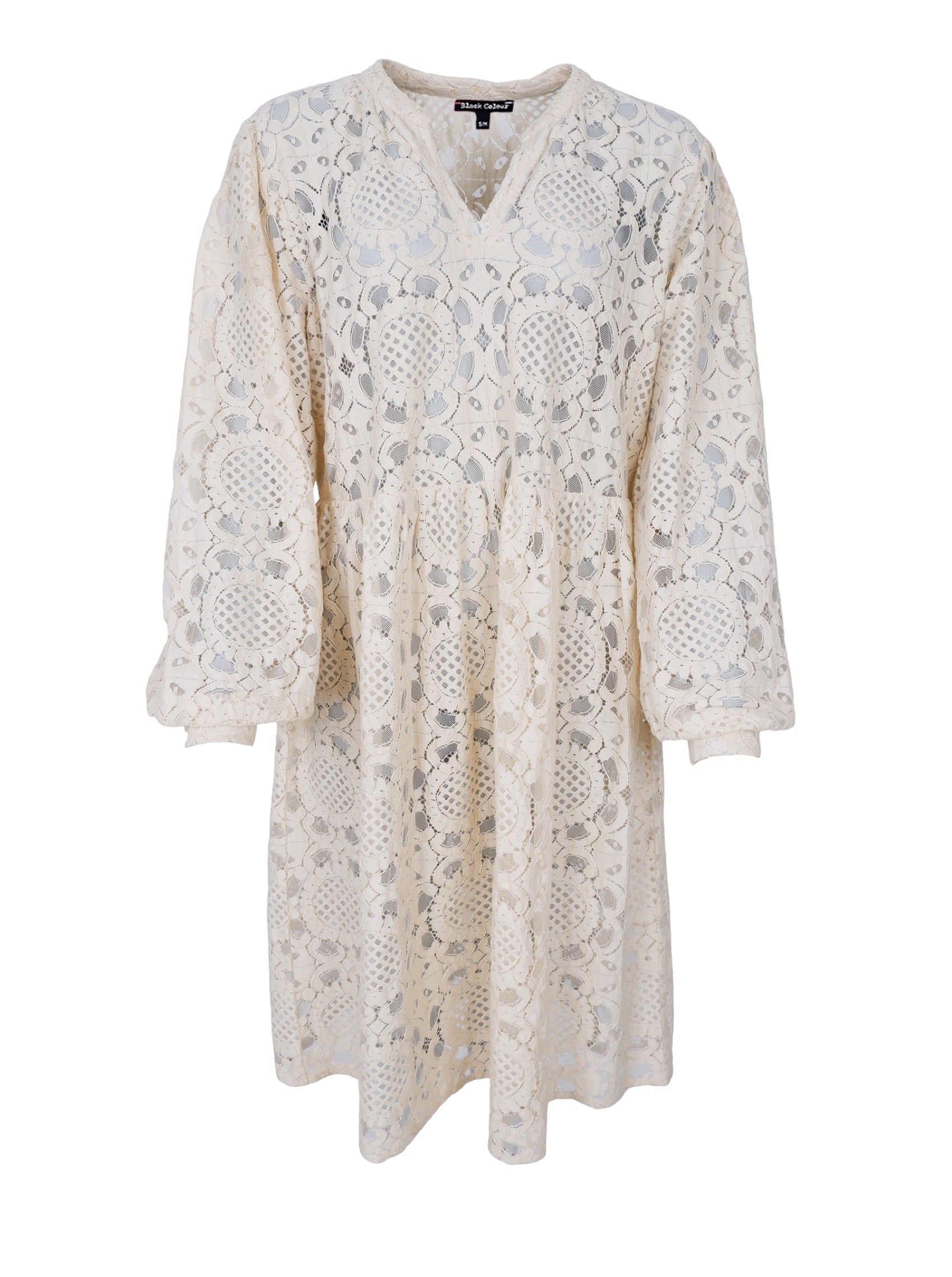 BCSISI lace dress - Creme - Black Colour