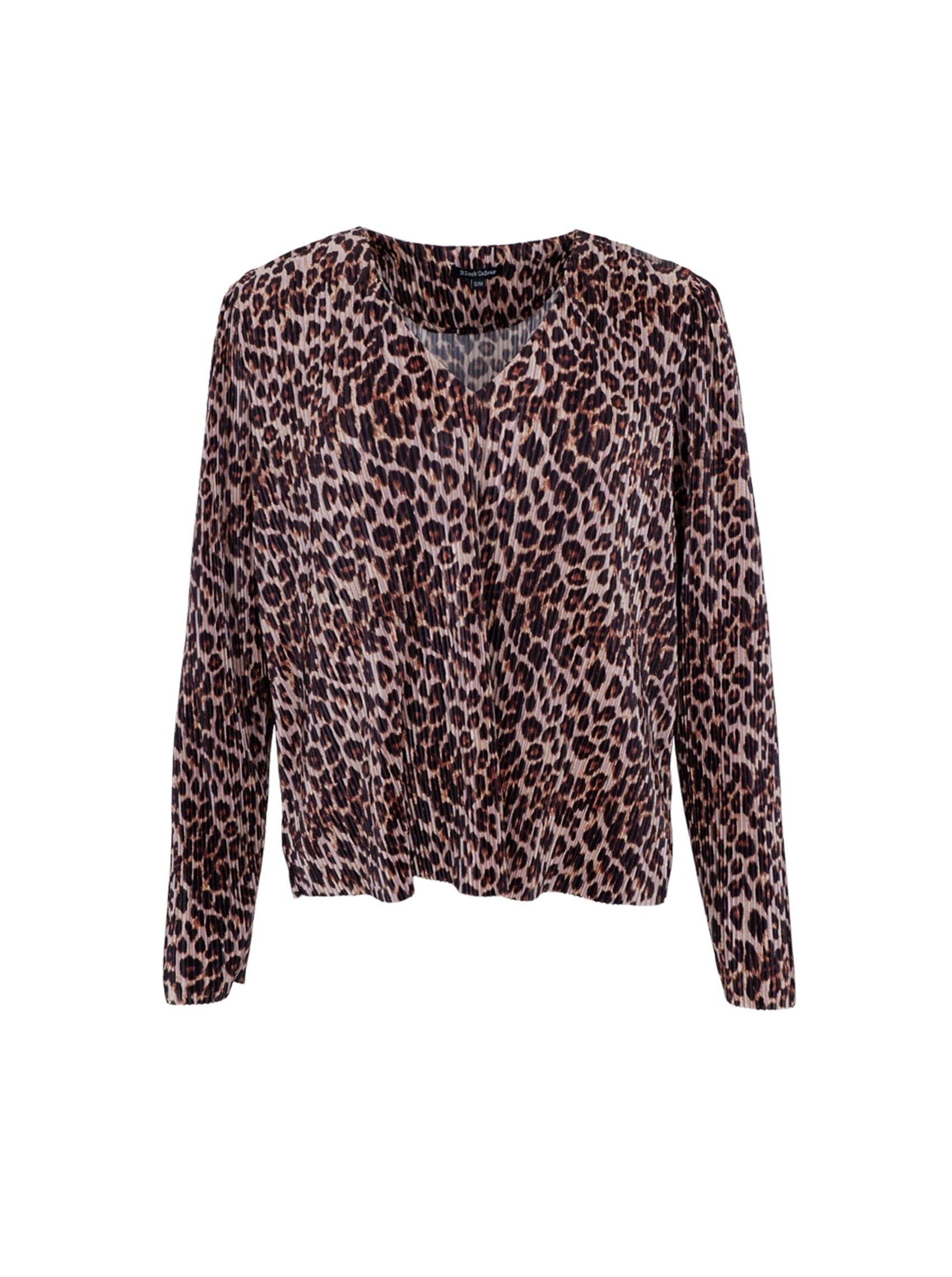 BCHAYDEN plissé blouse - Leo - Black Colour