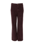 BCCORA corduroy box pant - Coffee - Black Colour