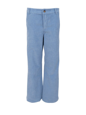 BCCORA corduroy box pant - Dust Blue