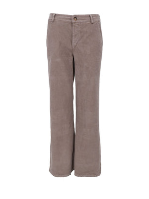 BCCORA corduroy box pant - Lt. Nougat