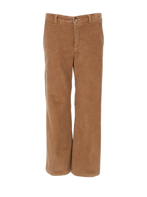 BCCORA corduroy box pant - Nougat