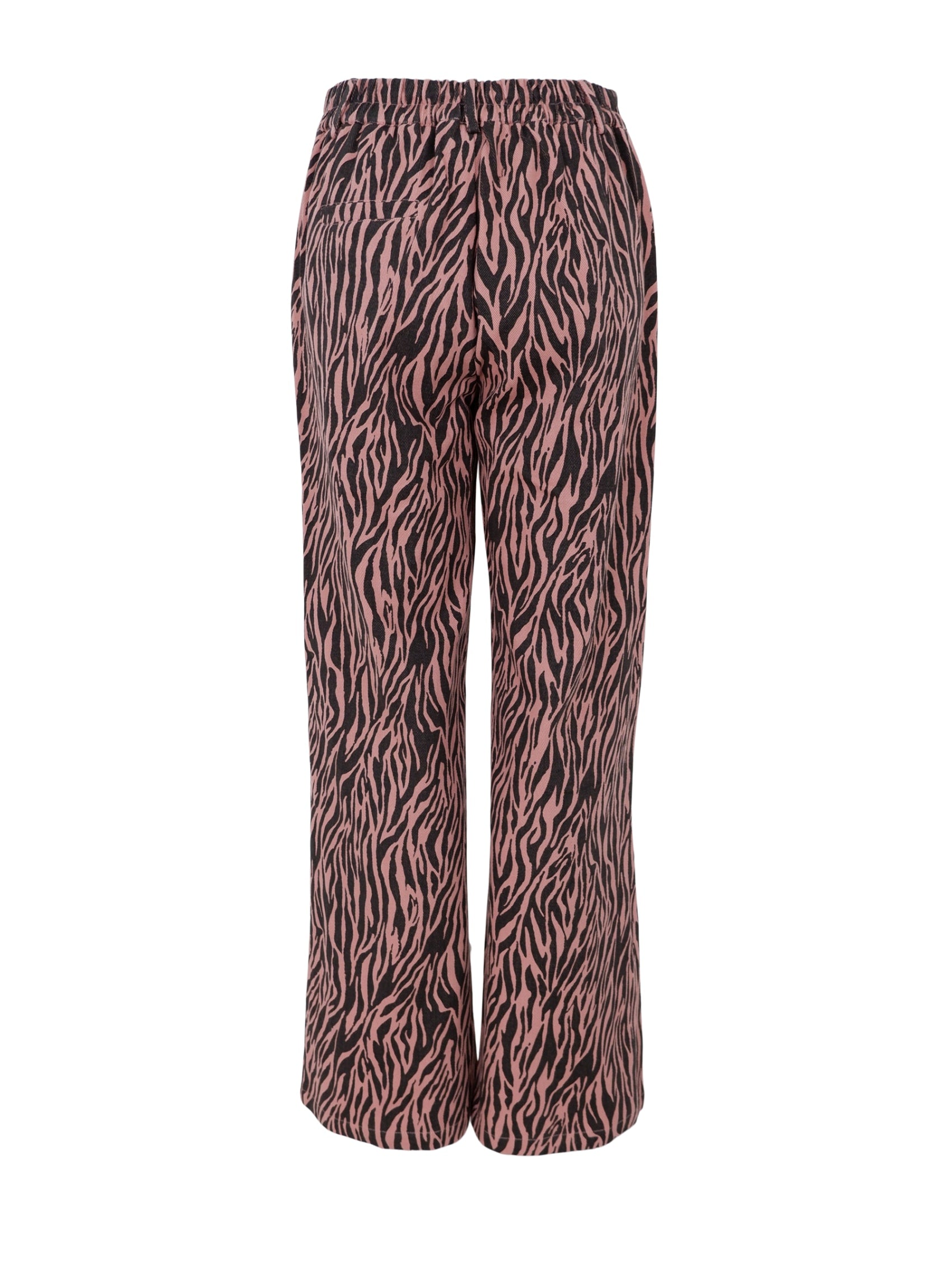 BCNIKITA zebra box pant - Rose Zebra - Black Colour