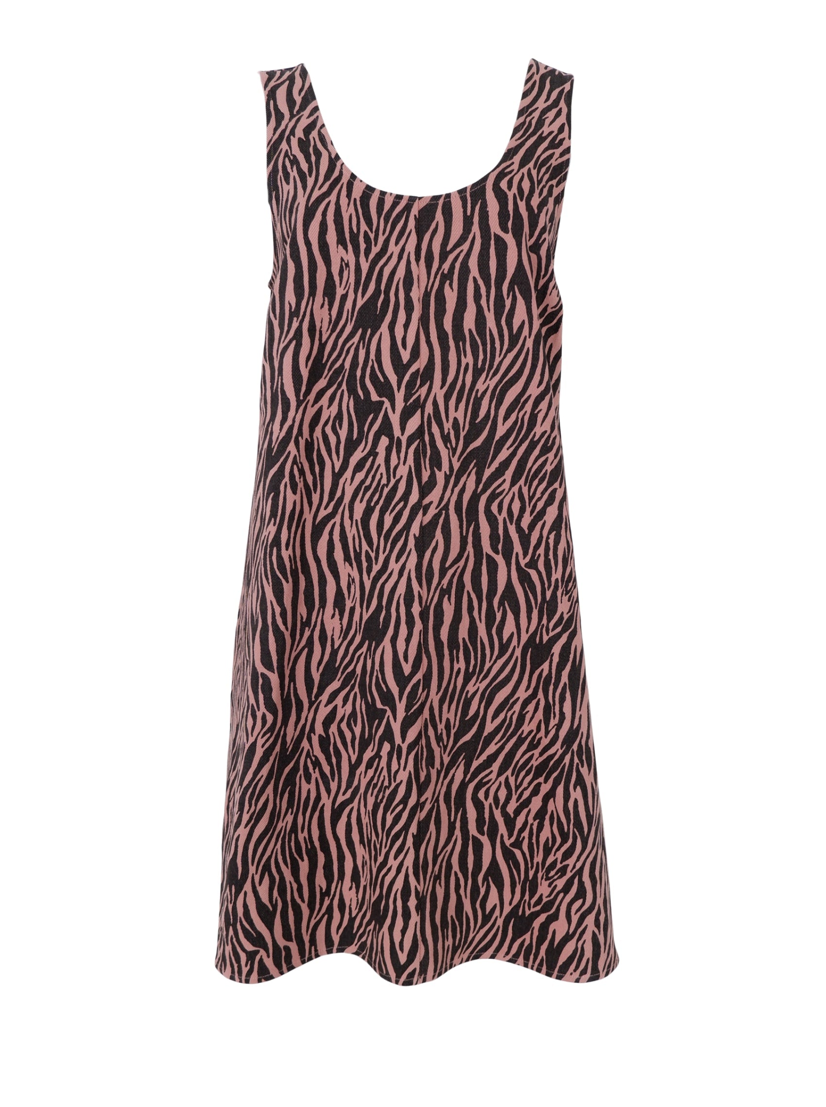 BCNIKITA zebra spencer dress - Rose Zebra - Black Colour