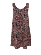 BCNIKITA zebra spencer dress - Rose Zebra - Black Colour