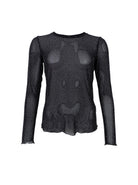 BCALEXIS tee w/stones - Black - Black Colour