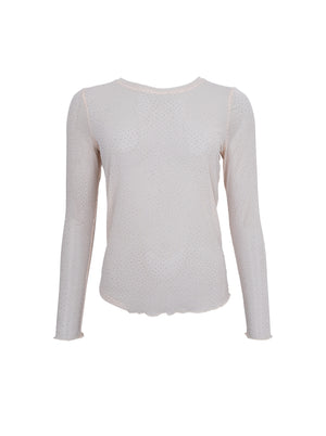 BCALEXIS tee w/stones - Nude