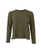 BCMAY LS tee - Army - Black Colour