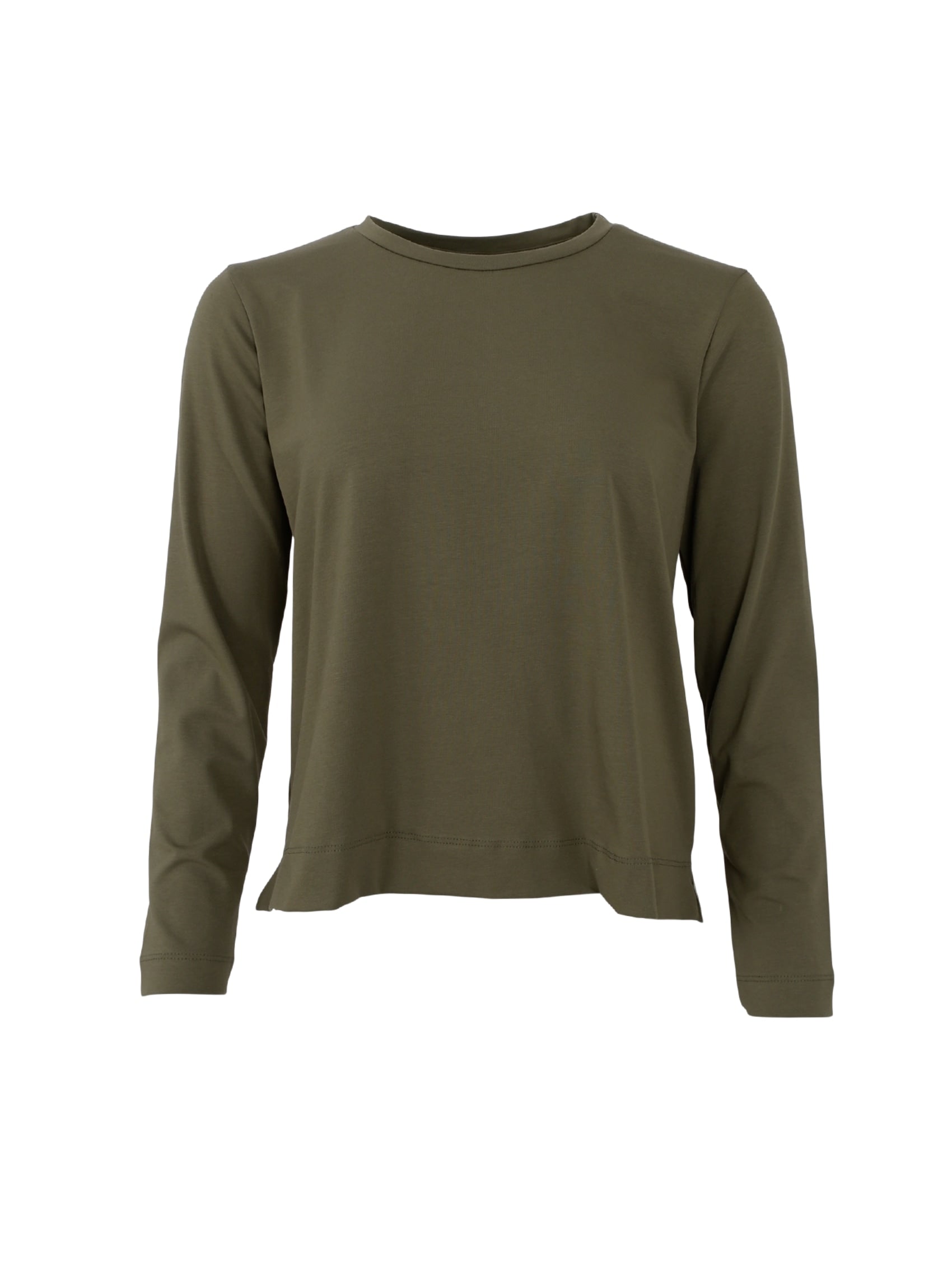 BCMAY LS tee - Army - Black Colour