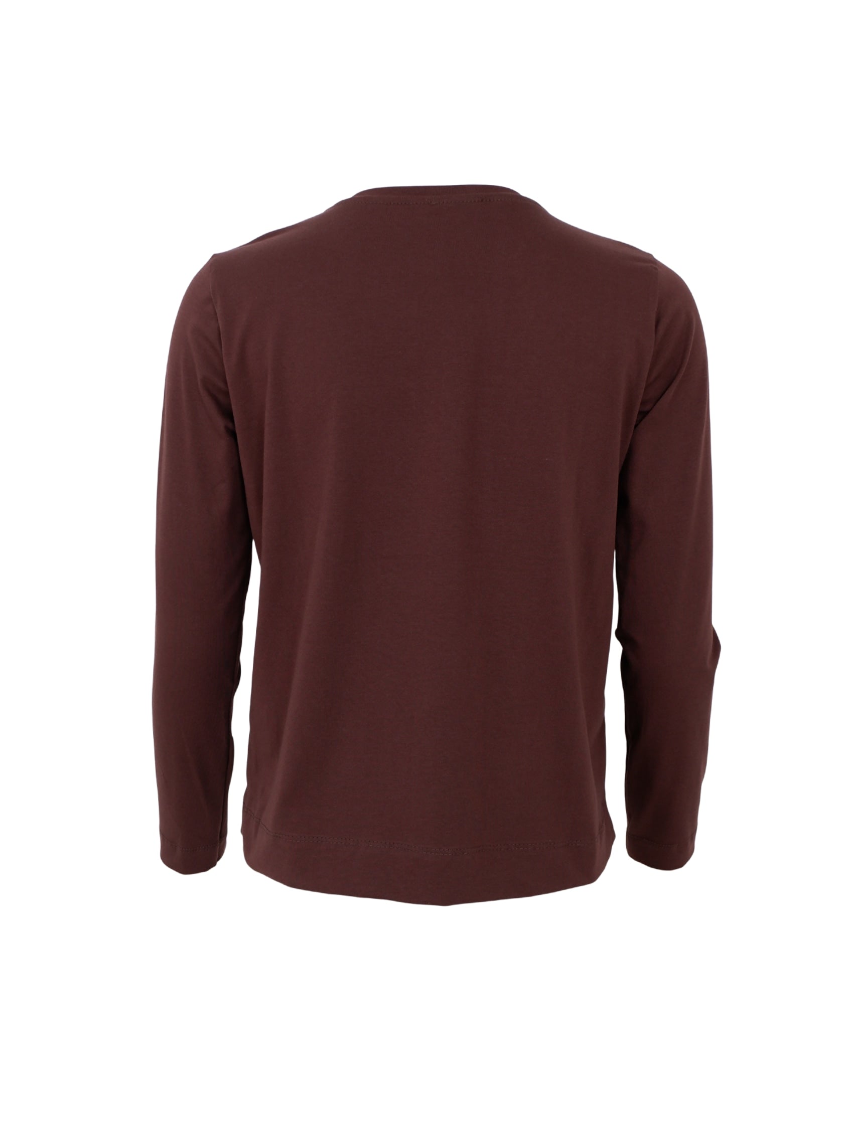 BCMAY LS tee - Coffee - Black Colour