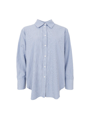 BCSTARRY rhinestone shirt - Lt. Blue