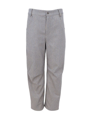 BCROSS striped jeans - Blue Stripe