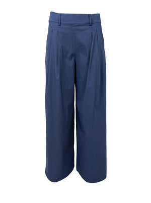 BCDAVINA wideleg pant - Dk. Denim Melange