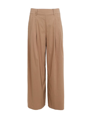 BCDAVINA wideleg pants - Khaki