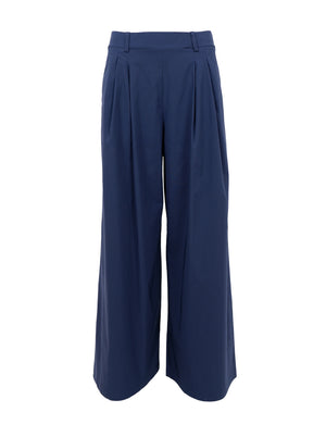 BCDAVINA wideleg pants - Navy