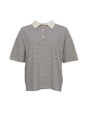 BCMILLIA s/s polo shirt - Off White