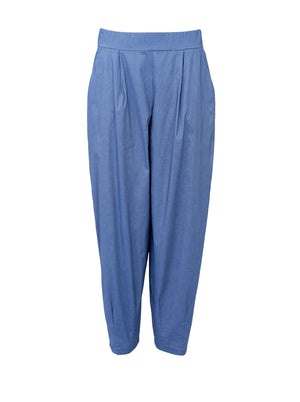 BCDAVINA barrel pant - Lt. Denim Melange