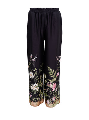 BCZENNIA Pant - Black Flower