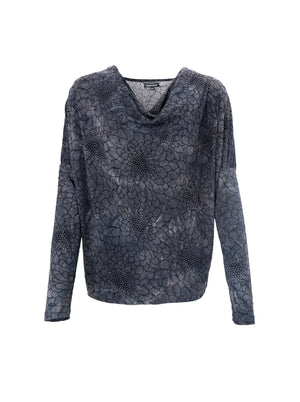 BCTESSA ls blouse - Charcoal