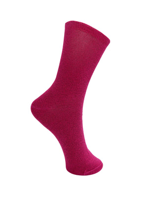 BCLurex sock - Azalea Pink