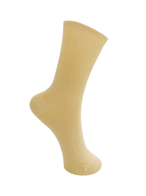 BCLurex sock - Citron - Black Colour