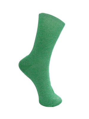 BCLurex sock - Grass - Black Colour