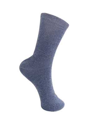 BCLurex sock - Lt. Denim
