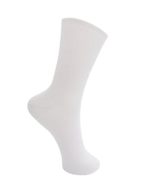 BCLurex sock - White - Black Colour