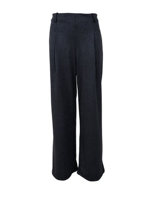 BCTONI pleated pants - Black