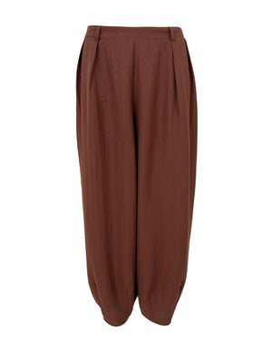 BCABU balloon pants - Coffee