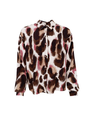 BCELISA shirt - Brown/Rose