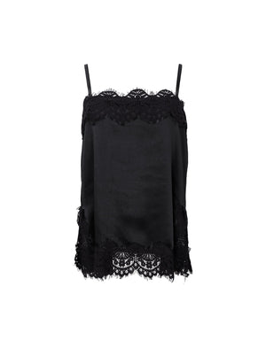 BCEVIE lace strap top - Black