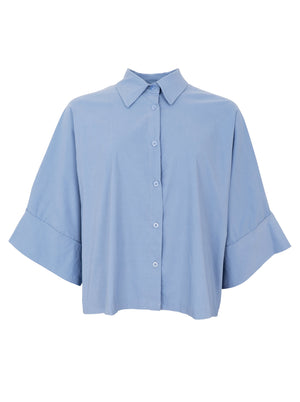 BCDAVINA loose shirt - Dust Blue