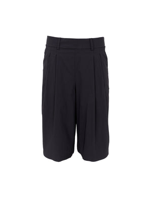 BCDAVINA pleated shorts - Black