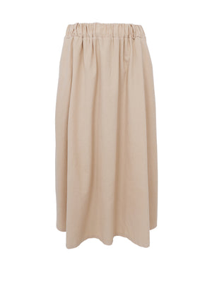 BCVIRGINIA corduroy skirt - Pearl