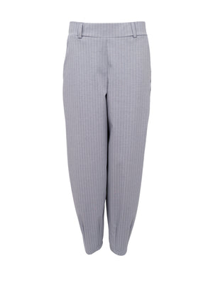BCMILANO barrel pant - Gray Stripe