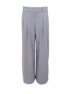 BCMILANO wideleg pant - Gray Stripe