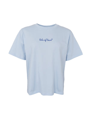 BCLOVE ss tee - Lt. Blue