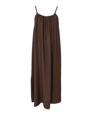 BCSAMOS strap dress - Coffee