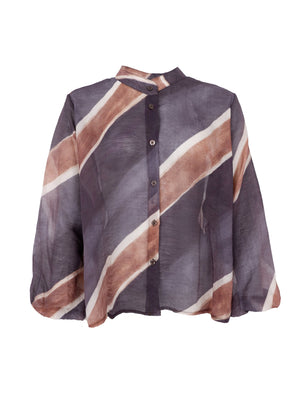 BCCHARLOTTE shirt - Dark Grey Stripe