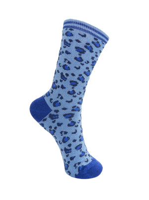 BCLeo sock - Bubble Blue