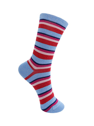 BCBRANDI striped sock - Cloud Blue