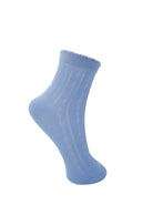 BCKISSA sock - Sky Blue - Black Colour