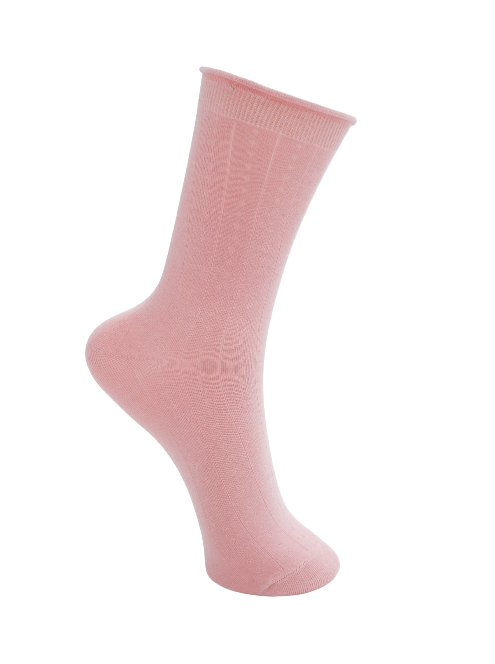 BCMARISSA sock - Rose - Black Colour