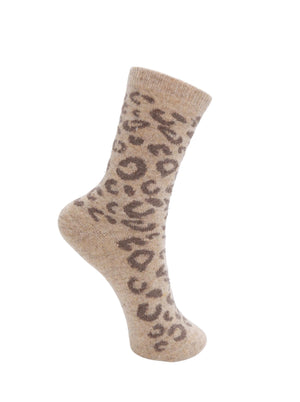 BCKALEEN wool sock - Cream