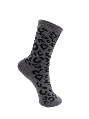 BCKALEEN wool sock - Gray Melange