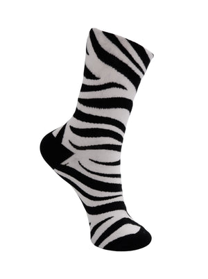 BCZIKA sock - White - Black Colour