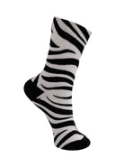 BCZIKA sock - White - Black Colour
