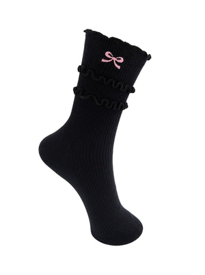 BCFRILL bow sock - Black